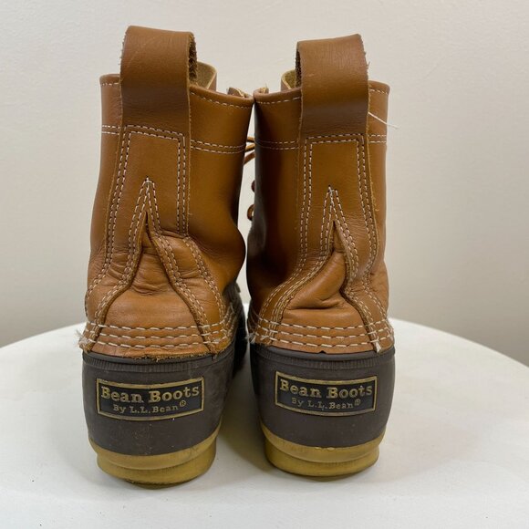 LL Bean Maine Hunting Shoe Duck Boots Women 10 10.5 Cabincore Preppy Outdoor - Picture 5 of 13